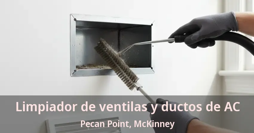 Limpiador de ventilas y ductos de AC Pecan Point, McKinney - TX
