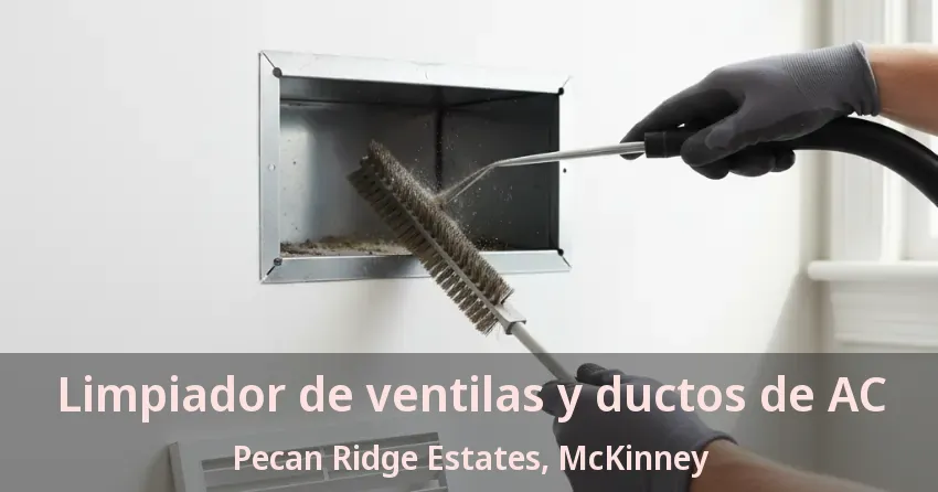 Limpiador de ventilas y ductos de AC Pecan Ridge Estates, McKinney - TX