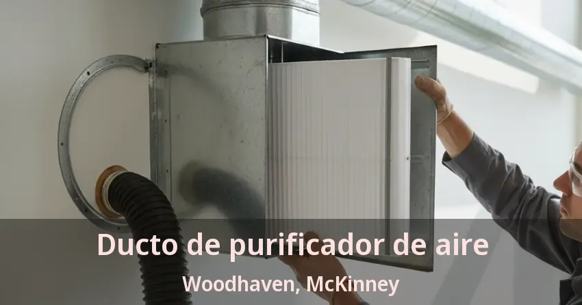 Ducto de purificador de aire Woodhaven, McKinney - TX