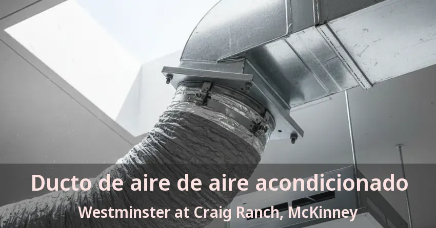 Ducto de aire de aire acondicionado Westminster at Craig Ranch, McKinney - TX