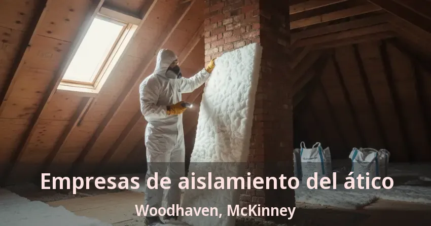 Empresas de aislamiento del ático Woodhaven, McKinney - TX