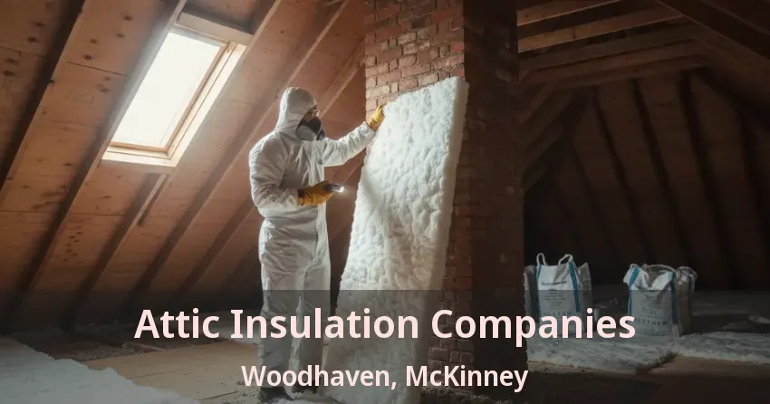 Attic Insulation Companies Woodhaven, McKinney - TX Attic Insulation Companies Woodhaven, McKinney - TX