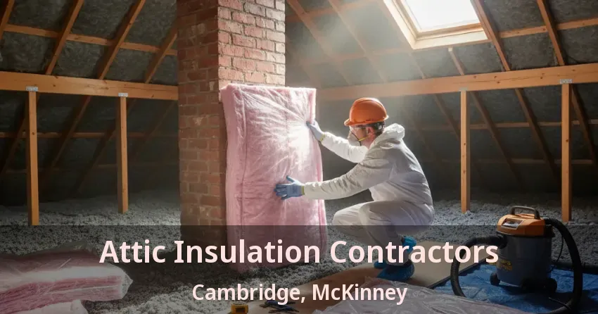 Attic Insulation Contractors Cambridge, McKinney - TX Attic Insulation Contractors Cambridge, McKinney - TX