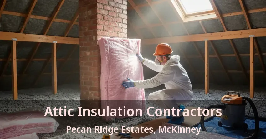 Attic Insulation Contractors Pecan Ridge Estates, McKinney - TX Attic Insulation Contractors Pecan Ridge Estates, McKinney - TX