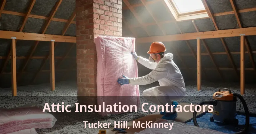 Attic Insulation Contractors Tucker Hill, McKinney - TX