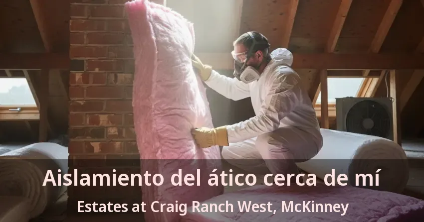 Aislamiento del ático cerca de mí Estates at Craig Ranch West, McKinney - TX