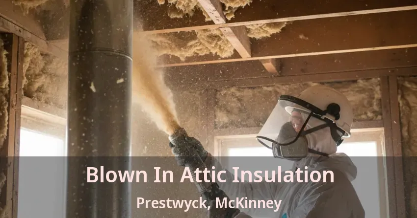 Blown In Attic Insulation Prestwyck, McKinney - TX