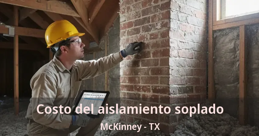 Costo del aislamiento soplado McKinney - TX