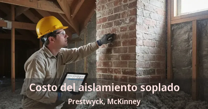 Costo del aislamiento soplado Prestwyck, McKinney - TX Costo del aislamiento soplado Prestwyck, McKinney - TX