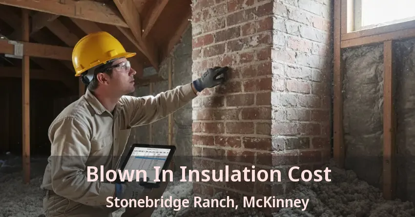 Blown In Insulation Cost Stonebridge Ranch, McKinney - TX