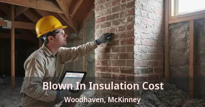 Blown In Insulation Cost Woodhaven, McKinney - TX