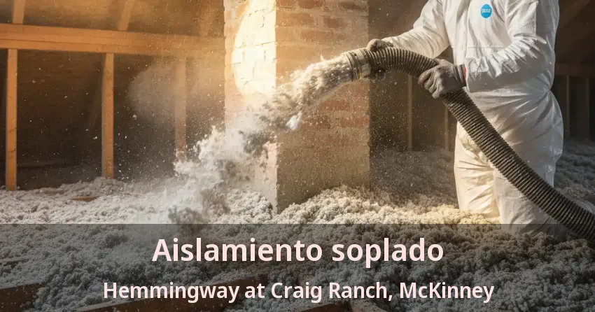 Aislamiento soplado Hemmingway at Craig Ranch, McKinney - TX