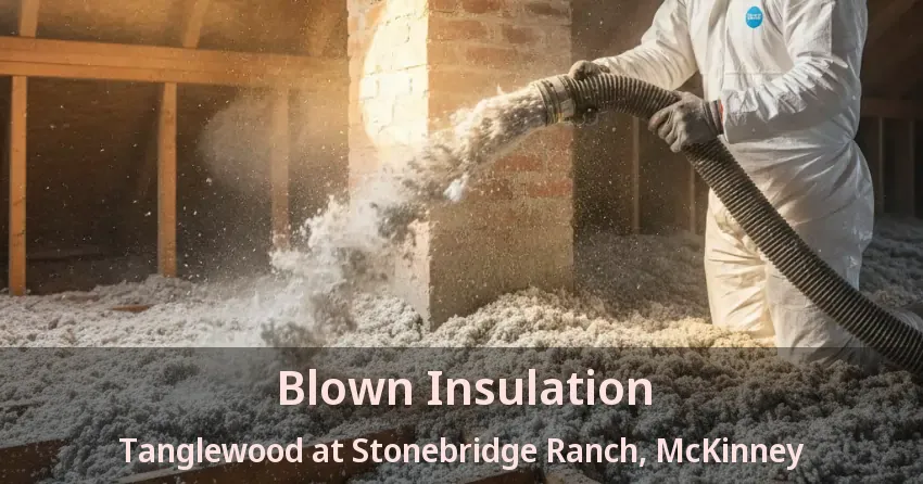 Blown Insulation Tanglewood at Stonebridge Ranch, McKinney - TX