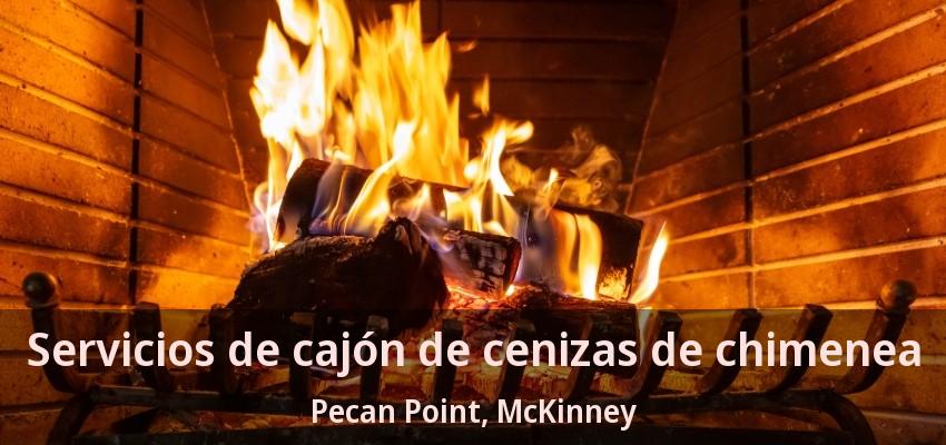 Servicios de cajón de cenizas de chimenea Pecan Point, McKinney - TX