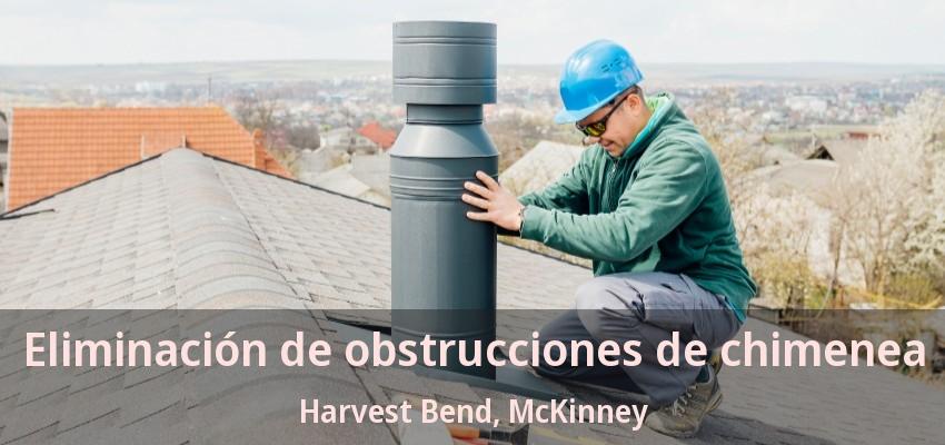 Eliminación de obstrucciones de chimenea Harvest Bend, McKinney - TX