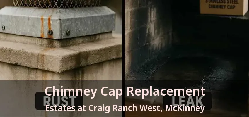 Chimney Cap Replacement Estates at Craig Ranch West, McKinney - TX