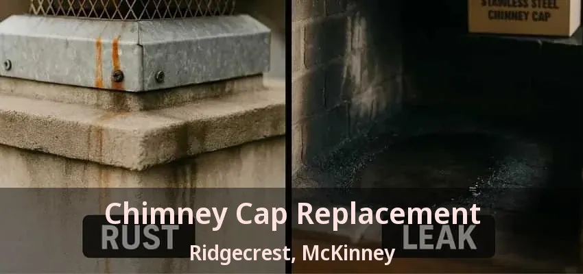 Chimney Cap Replacement Ridgecrest, McKinney - TX