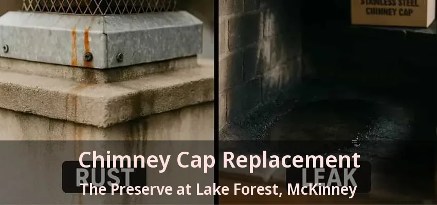 Chimney Cap Replacement The Preserve at Lake Forest, McKinney - TX