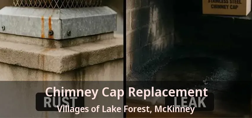Chimney Cap Replacement Villages of Lake Forest, McKinney - TX