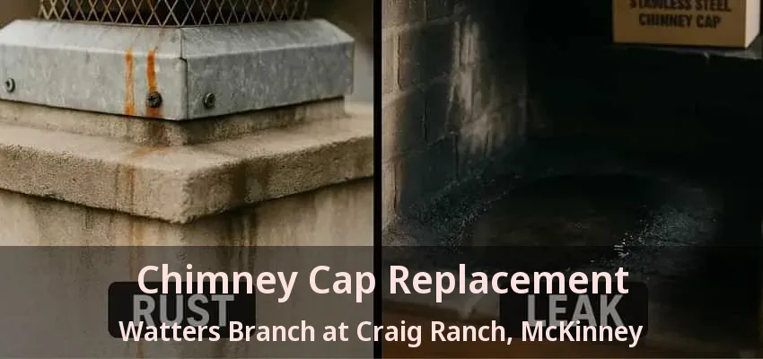 Chimney Cap Replacement Watters Branch at Craig Ranch, McKinney - TX
