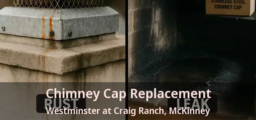 Chimney Cap Replacement Westminster at Craig Ranch, McKinney - TX