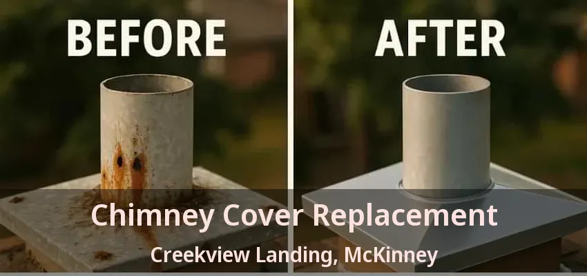Chimney Cover Replacement Creekview Landing, McKinney - TX