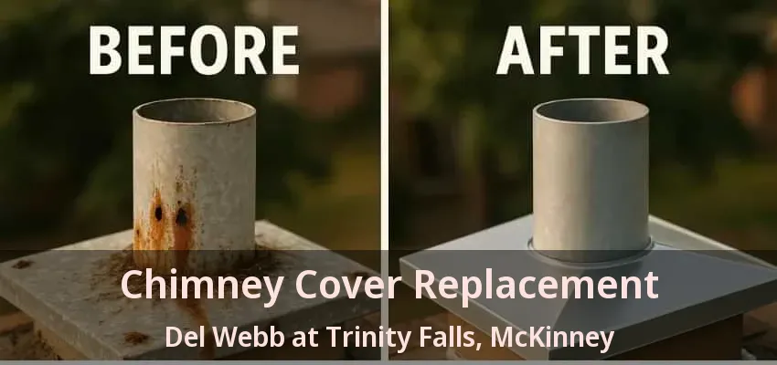 Chimney Cover Replacement Del Webb at Trinity Falls, McKinney - TX