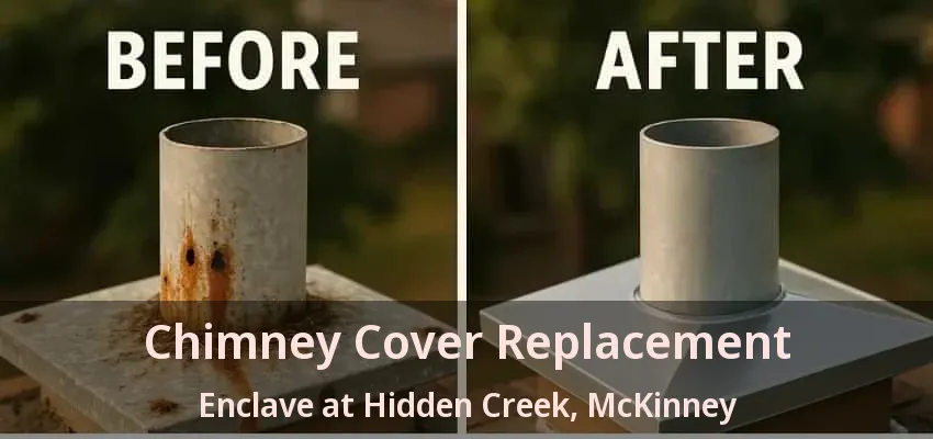 Chimney Cover Replacement Enclave at Hidden Creek, McKinney - TX