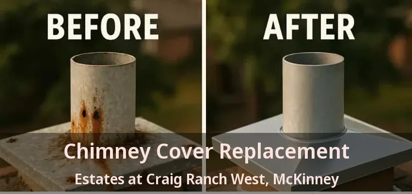 Chimney Cover Replacement Estates at Craig Ranch West, McKinney - TX