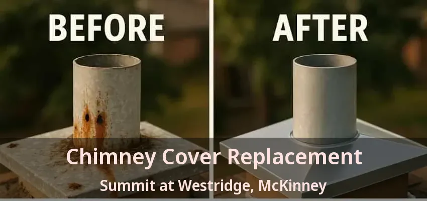 Chimney Cover Replacement Summit at Westridge, McKinney - TX