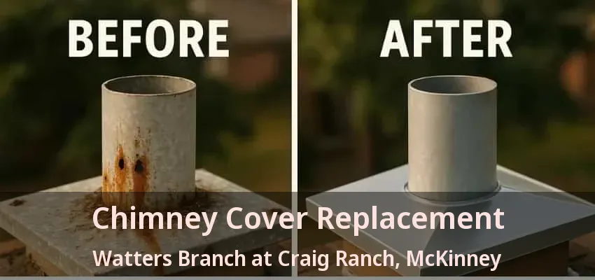 Chimney Cover Replacement Watters Branch at Craig Ranch, McKinney - TX