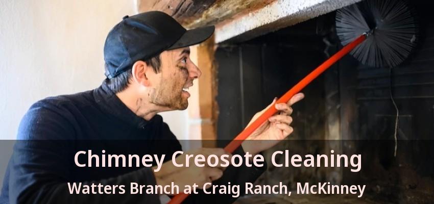 Chimney Creosote Cleaning Watters Branch at Craig Ranch, McKinney - TX