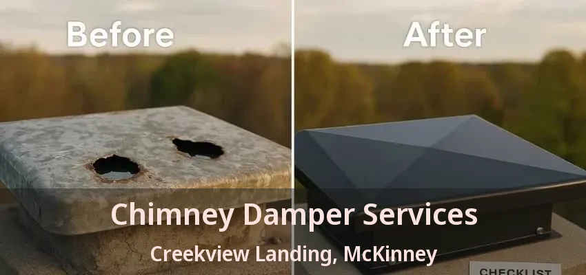 Chimney Damper Services Creekview Landing, McKinney - TX