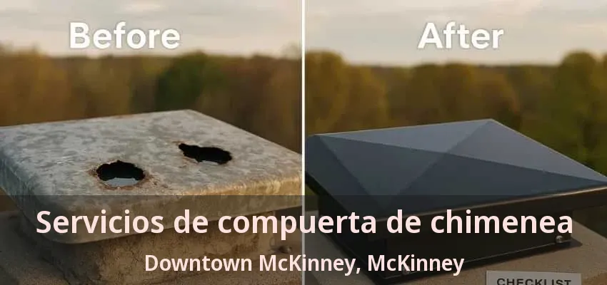 Servicios de compuerta de chimenea Downtown McKinney, McKinney - TX Servicios de compuerta de chimenea Downtown McKinney, McKinney - TX