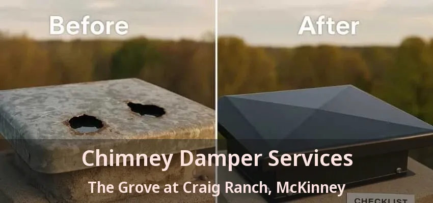 Chimney Damper Services The Grove at Craig Ranch, McKinney - TX