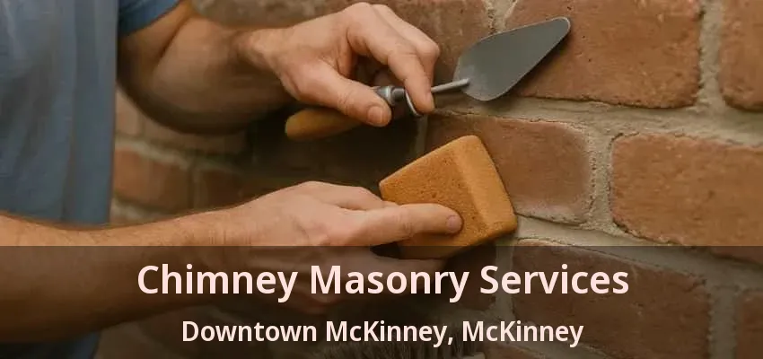 Chimney Masonry Services Downtown McKinney, McKinney - TX