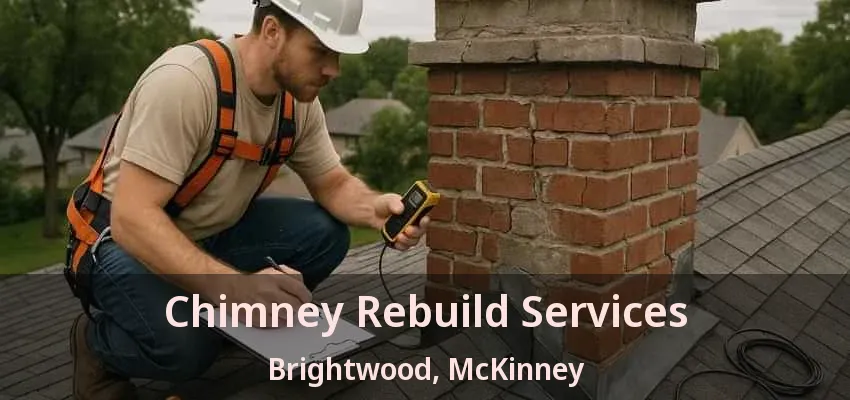 Chimney Rebuild Services Brightwood, McKinney - TX
