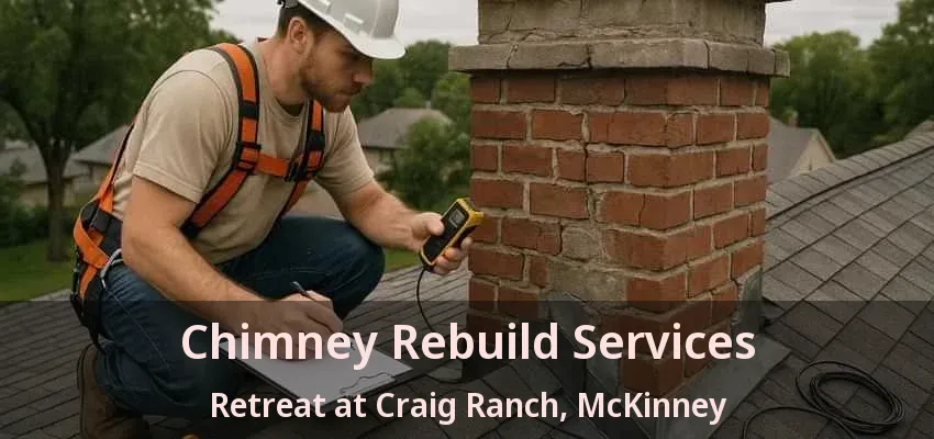 Chimney Rebuild Services Retreat at Craig Ranch, McKinney - TX