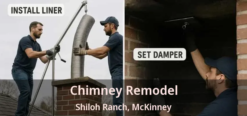 Chimney Remodel Shiloh Ranch, McKinney - TX