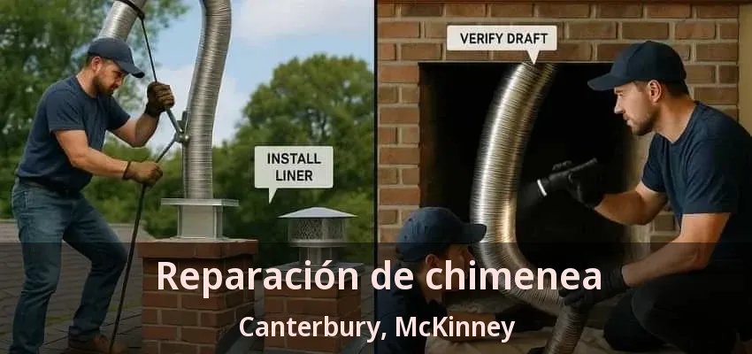 Reparación de chimenea Canterbury, McKinney - TX
