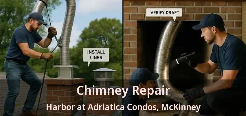 Chimney Repair Harbor at Adriatica Condos, McKinney - TX