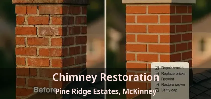 Chimney Restoration Pine Ridge Estates, McKinney - TX