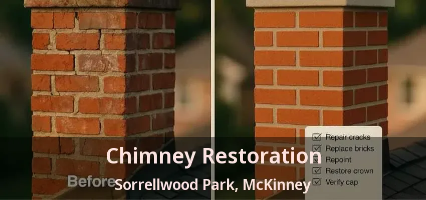 Chimney Restoration Sorrellwood Park, McKinney - TX