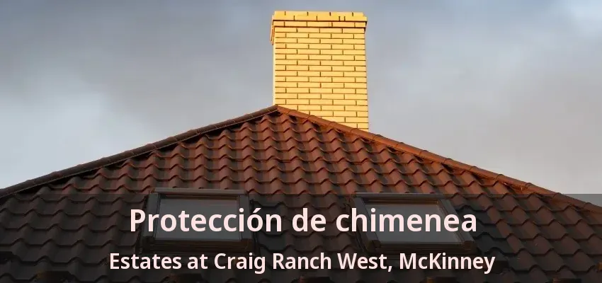 Protección de chimenea Estates at Craig Ranch West, McKinney - TX Protección de chimenea Estates at Craig Ranch West, McKinney - TX