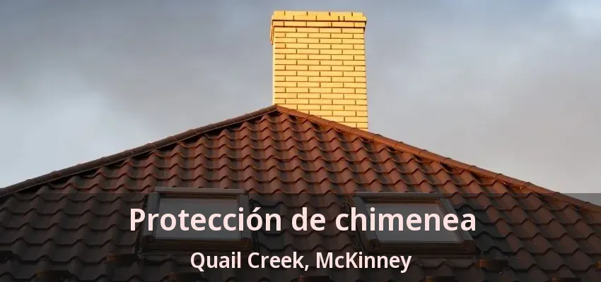Protección de chimenea Quail Creek, McKinney - TX Protección de chimenea Quail Creek, McKinney - TX