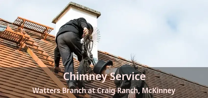 Chimney Service Watters Branch at Craig Ranch, McKinney - TX