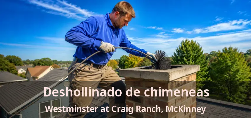 Deshollinado de chimeneas Westminster at Craig Ranch, McKinney - TX Deshollinado de chimeneas Westminster at Craig Ranch, McKinney - TX