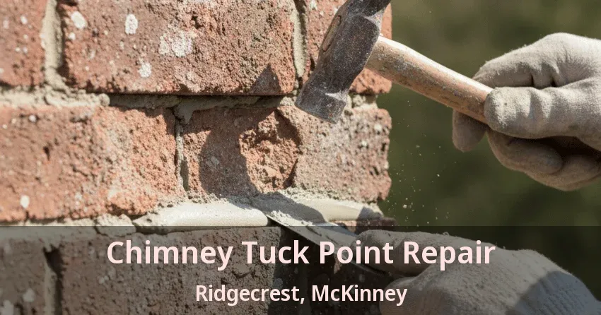 Chimney Tuck Point Repair Ridgecrest, McKinney - TX Chimney Tuck Point Repair Ridgecrest, McKinney - TX