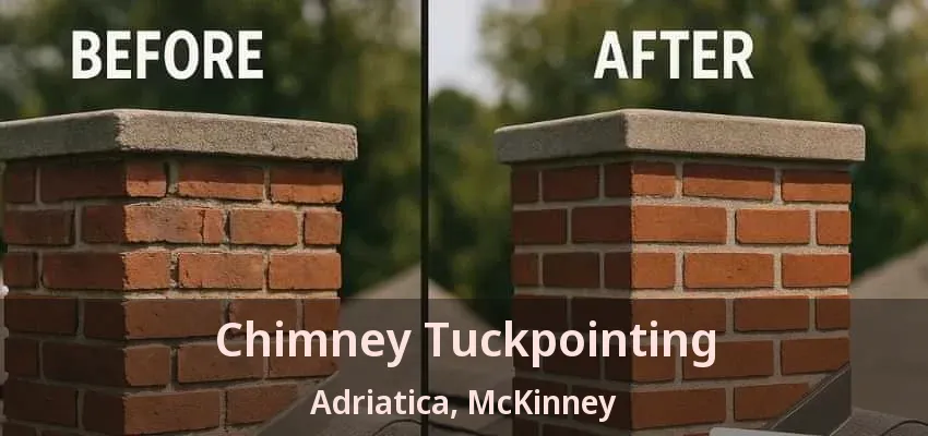 Chimney Tuckpointing Adriatica, McKinney - TX