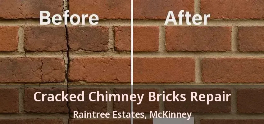 Cracked Chimney Bricks Repair Raintree Estates, McKinney - TX